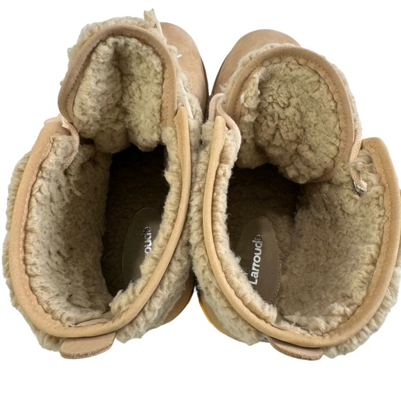 Larroude Vail Faux Fur Waterproof Boots Women’s Size 9 - Picture 13 of 16